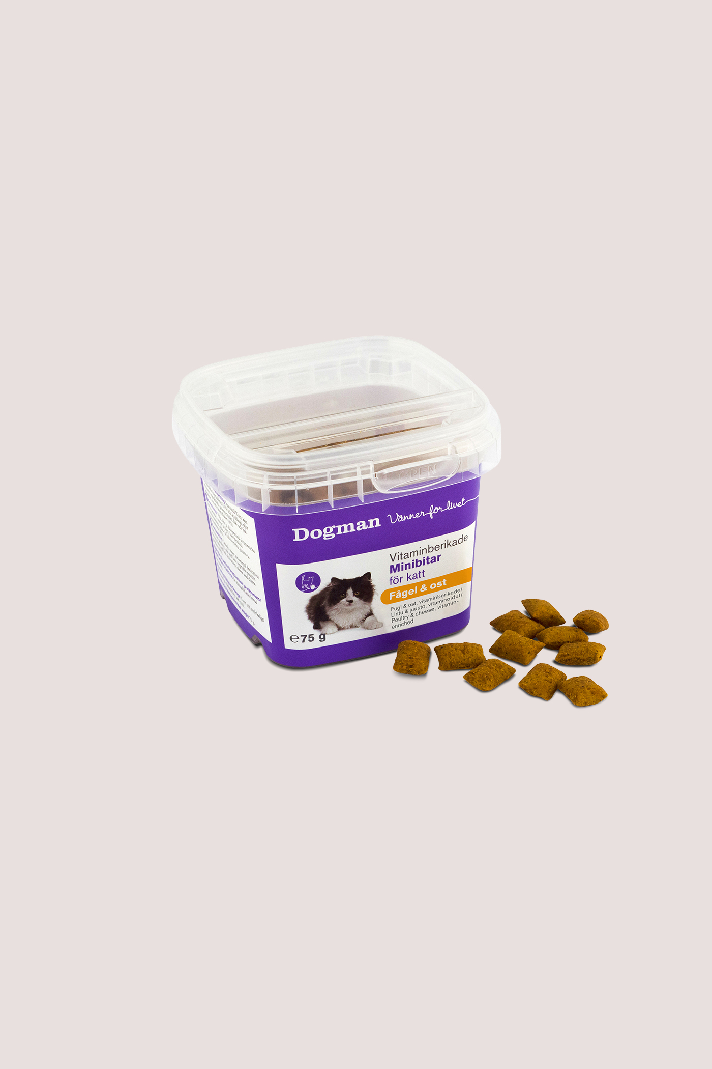 DOGMAN CAT PILLOWS CHICKEN/CHEESE 75G